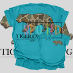 Tiger Crossing_Front and Back - DTF Print