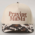 Praying MaMa Embroidery Two-Tone Trucker Hat